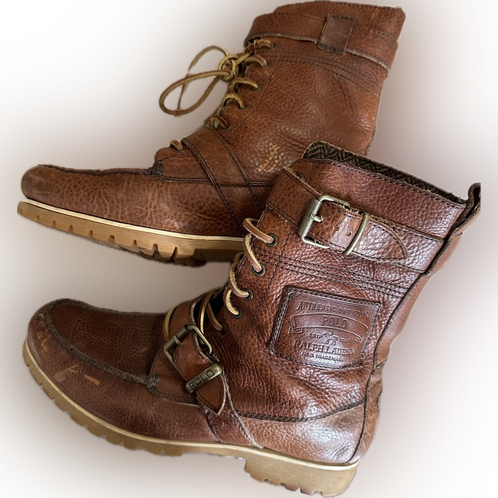 Vintage Polo Ralph Lauren Radbourne Ranger boots. Men’s size 9 ❣️